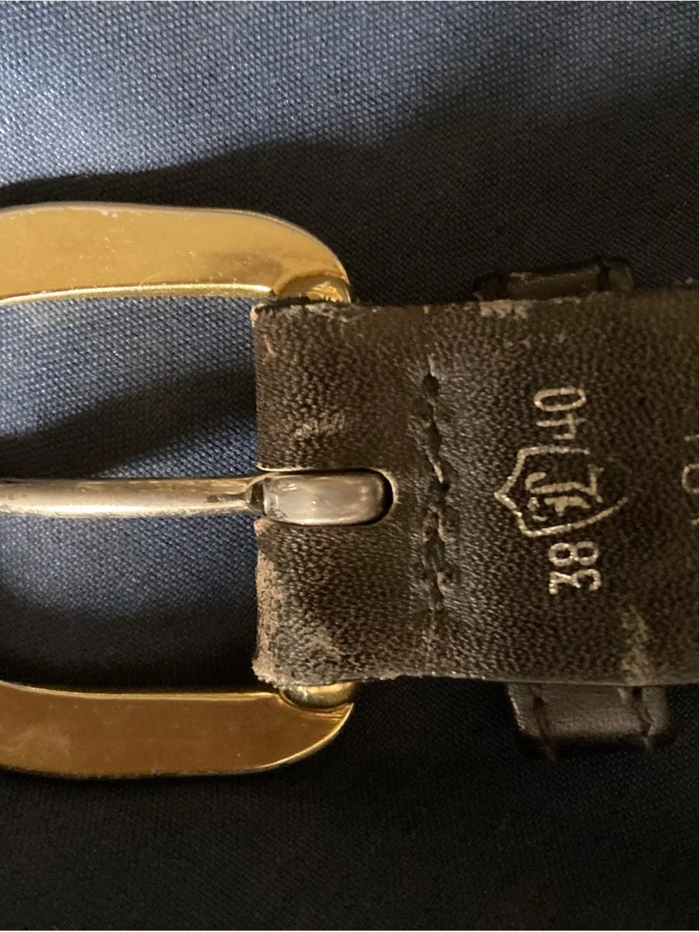 Wrangler Black Stretch Belt with Silver Buckle